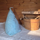 Satu-saunahattu Sauna Virtaavaa vettä - koko L-S- n. 54-63 cm
