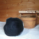 * Satu-saunahattu Sauna Piti olla Aamu sarastaa 2 - S-XXS n. 38-57 cm