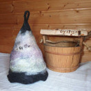 * Satu-saunahattu Sauna Piti olla Aamu sarastaa 1- S-XXS n. 38-57 cm