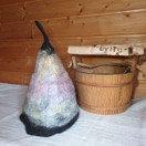 * Satu-saunahattu Sauna Piti olla Aamu sarastaa 1- S-XXS n. 38-57 cm