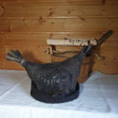Satu-saunahattu Tupsukorva Kaarna Tervareunalla - L - n. 60-63 cm