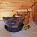 Satu-saunahattu Puukori Turve Kaarna L - n. 60-63 cm