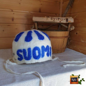 Satu-saunahattu Lätkäkypärä - Suomi M - n. 57-60 cm