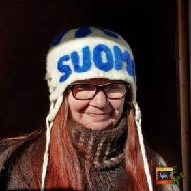 Satu-saunahattu Lätkäkypärä - Suomi M - n. 57-60 cm