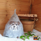 Satu-saunahattu Saunalemmikki Jeppe- Kelo M-XS n. 43-60 cm