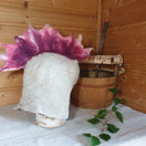* Satu-saunahattu Irokeesi Punk Pink - koko M - n. 57-60 cm