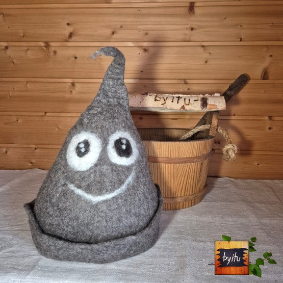 Satu-saunahattu PaskaPäivä Perjantai Kaski n. L 60-63 cm