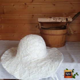 Satu-saunahattu Pitsi Paljutar Lumi M - n. 57-60 cm