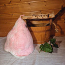 Satu-saunahattu Saunakummitus Vaaleanpun. hattara1 M-XS n. 48-60 cm