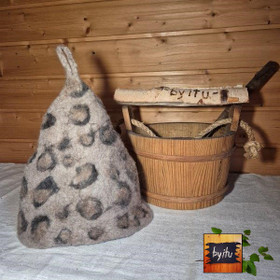 Satu-saunahattu SaunaPantteri 3 L-S n. 54-63 cm 