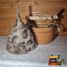 Satu-saunahattu SaunaPantteri 4 M-XS n. 43-60 cm