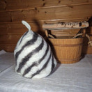 Satu-saunahattu PaljuSeepra Lumi M (n. 57-60 cm)
