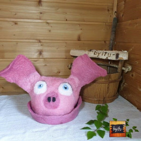 Satu-saunahattu Sikapossu - M - n. 57-60 cm