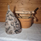 Satu-saunahattu SaunaPantteri 4 M-XS n. 43-60 cm