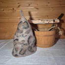 Satu-saunahattu SaunaPantteri 4 M-XS n. 43-60 cm