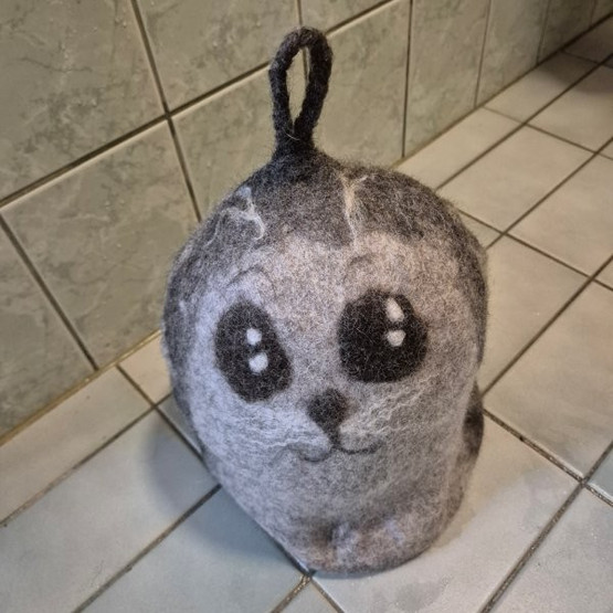 Satu-saunahattu Saimaannorppa 2 koko n. L 60-63 cm