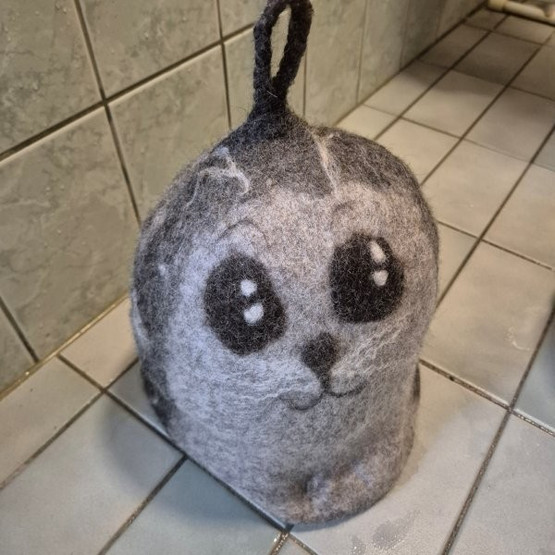 Satu-saunahattu Saimaannorppa 2 koko n. L 60-63 cm