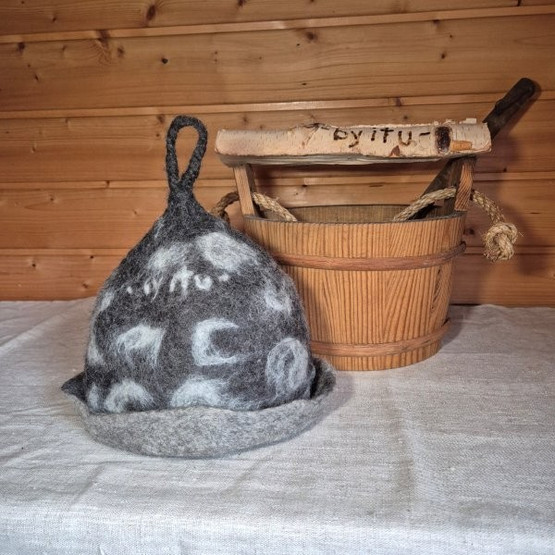 Satu-saunahattu Saimaannorppa 5 koko n. S 54-57 cm