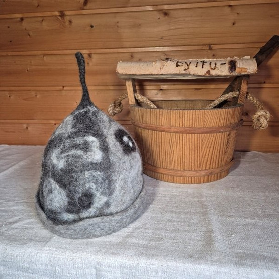 Satu-saunahattu Saimaannorppa 5 koko n. S 54-57 cm