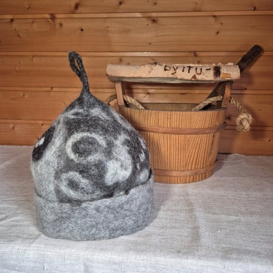Satu-saunahattu Saimaannorppa 4 koko n. M 57-60 cm