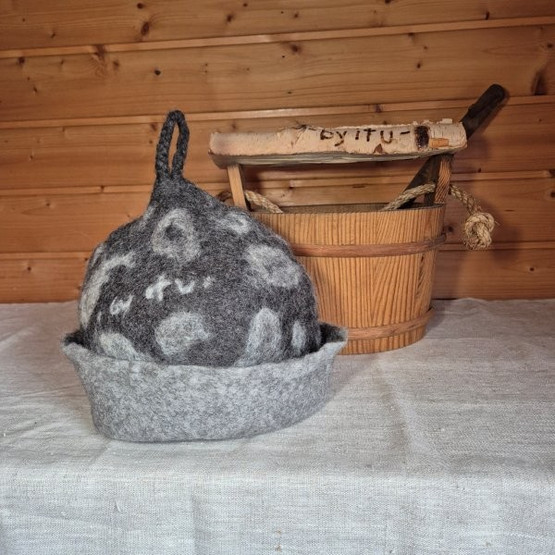 Satu-saunahattu Saimaannorppa 4 koko n. M 57-60 cm