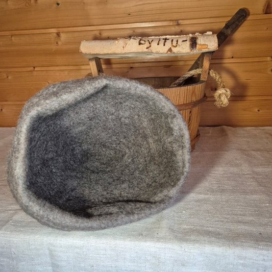 Satu-saunahattu PaskaPäivä Perjantai Kaski n. L 60-63 cm