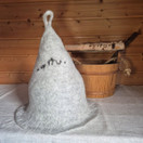 Satu-saunahattu Numerot Saunoo - Koivuoksa 3 Hopea M n. 57-60 cm