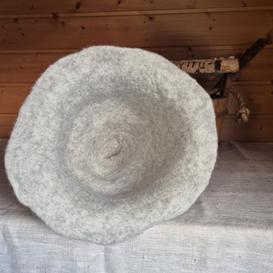 Satu-saunahattu Numerot Saunoo - Koivuoksa 3 Hopea M n. 57-60 cm