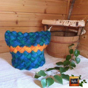 Sami-saunahattu Aamu merellä Kontti - koko S-M 