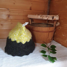 Sami-saunahattu Koivu Kontti - koko S-M+ 