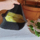 Sami-saunahattu Koivu - koko S-M+ 