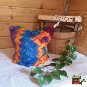 Sami-saunahattu Väriä löylyihin Kontti koko S-M 