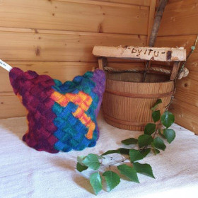 Sami-saunahattu Väriä löylyihin Kontti koko S-M 