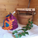 Sami-saunahattu Väriä löylyihin Kontti koko S-M 