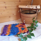 Sami-saunahattu Väriä löylyihin Kontti koko S-M 