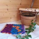 Sami-saunahattu Väriä löylyihin Kontti koko S-M 