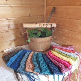 Bertil-pesukinnas 100 % Pellava - 18 vanharoosa