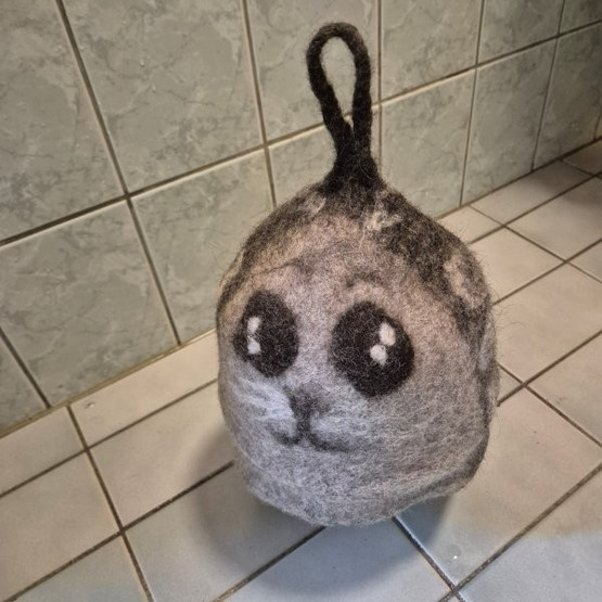 Satu-saunahattu Saimaannorppa 5 koko n. S 54-57 cm
