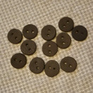 Saana-savinappi Pyöreähkö Suklaa - 12 kpl