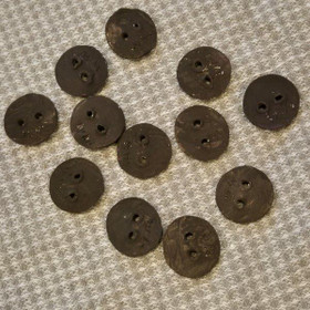 Saana-savinappi Pyöreähkö Suklaa - 12 kpl