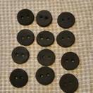 Saana-savinappi Pyöreähkö Musta 1 - 12 kpl