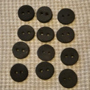 Saana-savinappi Pyöreähkö Musta 1 - 12 kpl