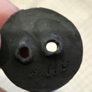 Saana-savinappi Pyöreähkö Musta 1 - 12 kpl