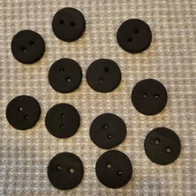 Saana-savinappi Pyöreähkö Musta 2 - 12 kpl