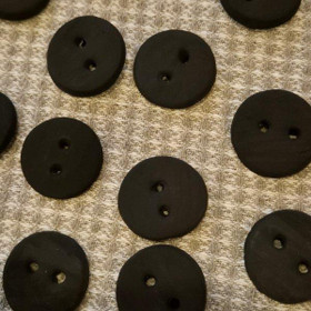 Saana-savinappi Pyöreähkö Musta 2 - 12 kpl