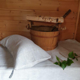 Sanna-saunatyyny Kalanruoto Valkopellava 400 g