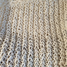 Pellervo pesulappu - tiskirätti 100 % pellava - Lumi n. 24x24 cm