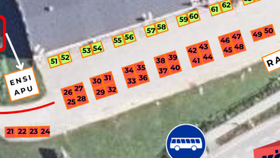 B-alue myyntipaikat nro. 21-50