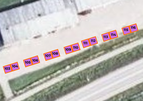 E-alue myyntipaikat nro. 103-116 