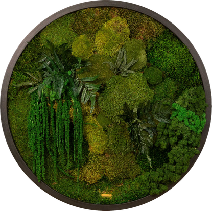 Round Moss Elegance